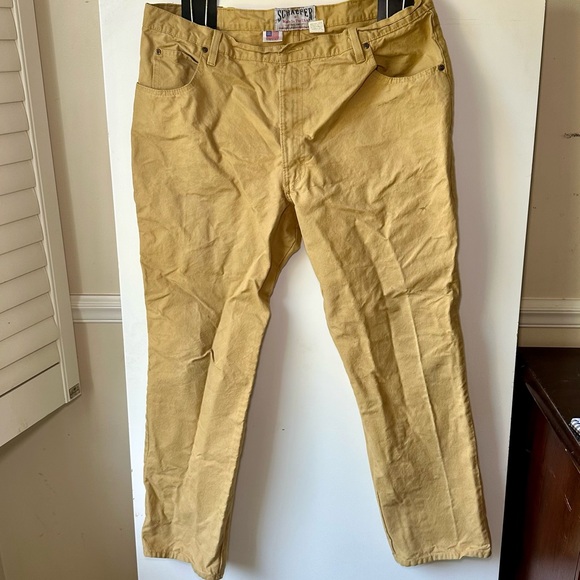 Schaefer Outfitter Fenceline Ranch Hand Dungarees Canvas Work Pants 40x30 - Picture 1 of 7